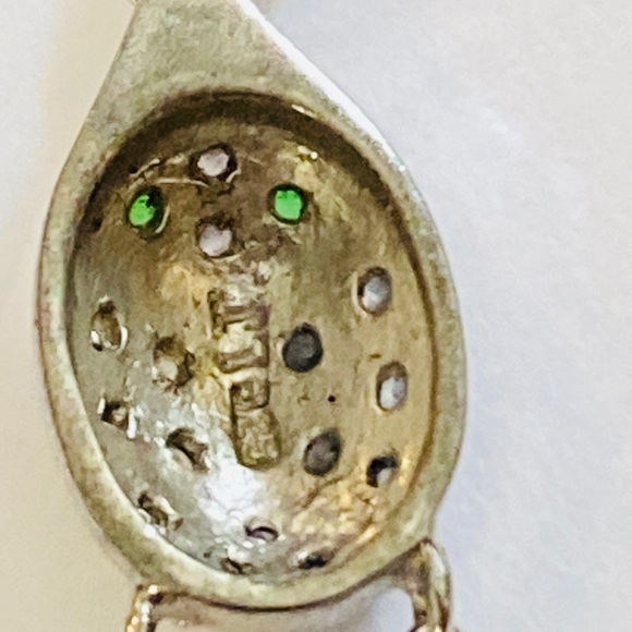 LJ Sterling Silver 925 Pave Beatle Bug Bracelet - Picture 9 of 9